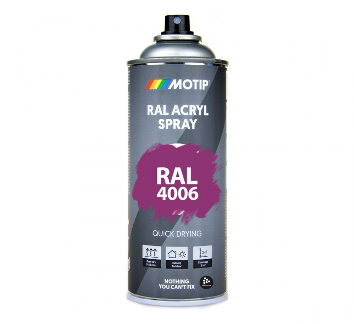 RAL 4006 Purple 400 ml Spray i gruppen Spray / Kulörer / 144 st RAL-Kulörer hos Spraycan Sweden AB (07112)