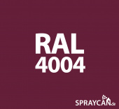 RAL 4004 Bordeaux Violet 400 ml Spray
