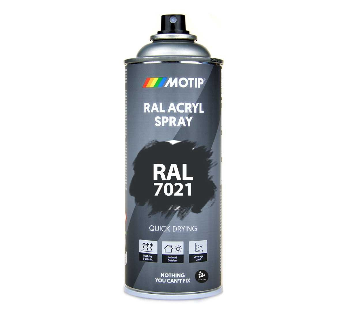RAL 7021 | Köp RAL-färger hos Spraycan