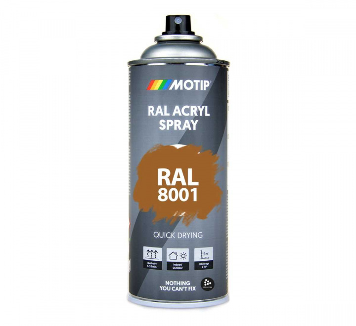 Sprayfrg RAL 8001 Ochre Brown 400 ml