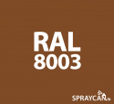RAL 8003 Loam Brown 400 ml Spray