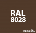 RAL 8028 Terra Brown 400 ml Spray