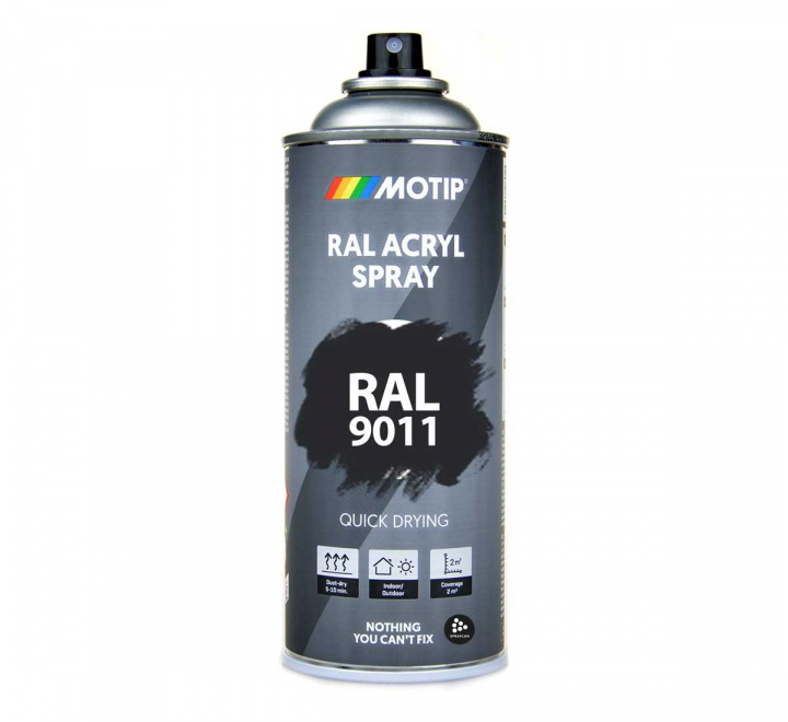 RAL 9011 Graphite Black | Sprayfrg 400 ml