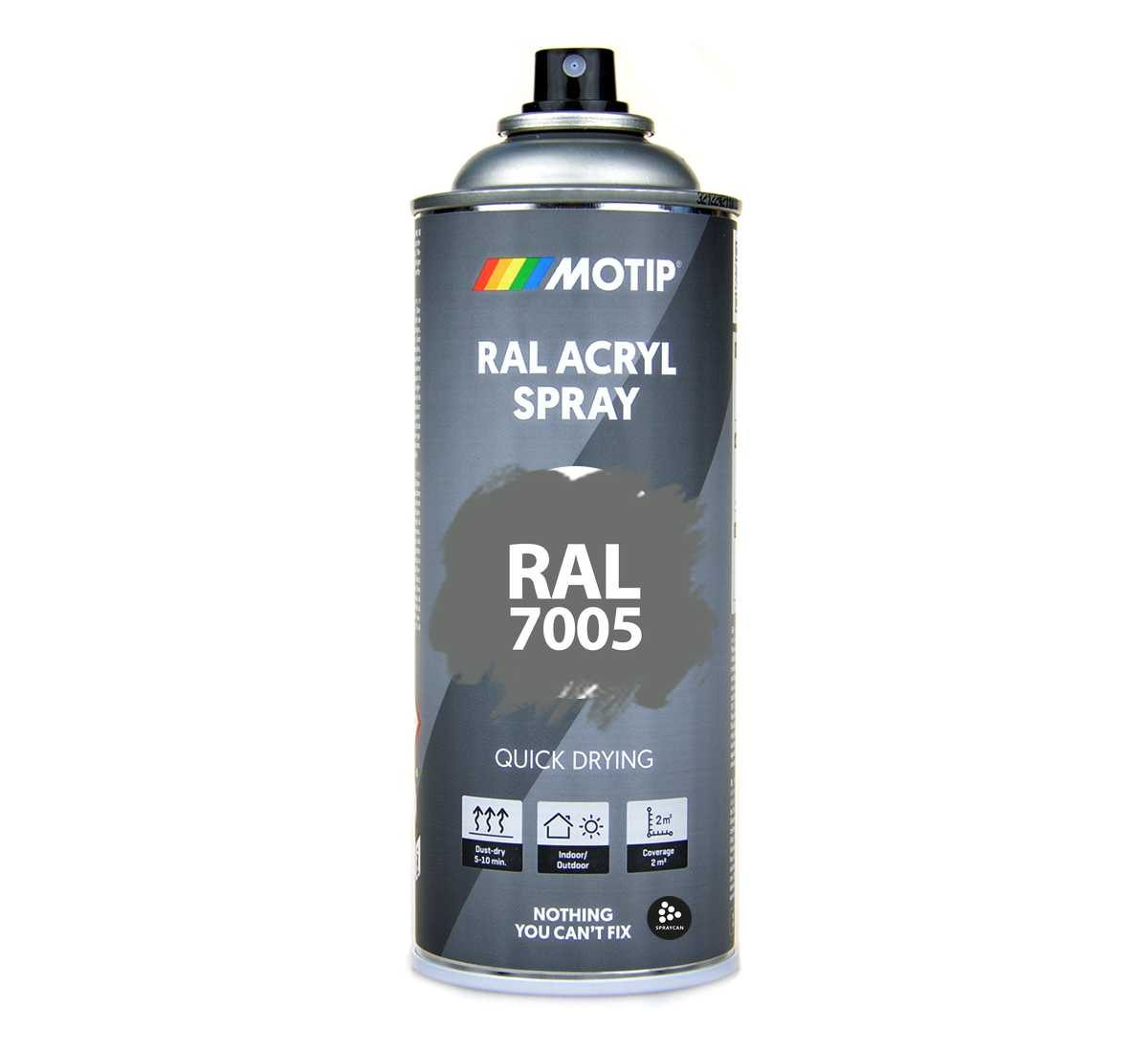 RAL 7005 Mouse Grey | Sprayfärg i RAL-kulörer