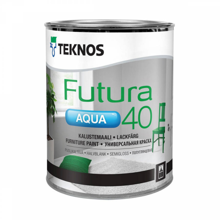 Lackfrg Futura Aqua 40 0,9 Liter