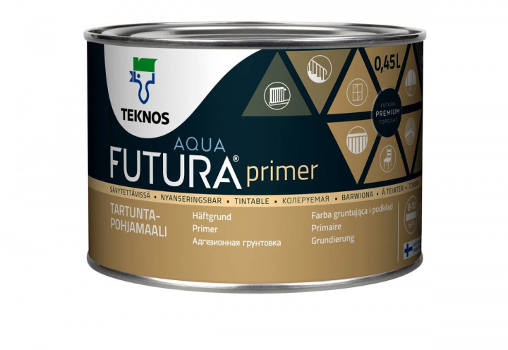 Häftgrund Vit 0,45 L i gruppen Målarfärg / Utomhus / Trä hos Spraycan Sweden AB (0910251105)