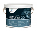 Futura Aqua 20 Lackfärg Sidenmatt Vit 2,7L