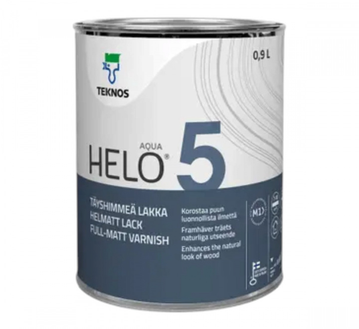 Helo Aqua 5 Matt Klarlack 0,9L i gruppen Målarfärg hos Spraycan Sweden AB (10001731)
