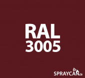 RAL 3005 Wine Red 400 ml Spray