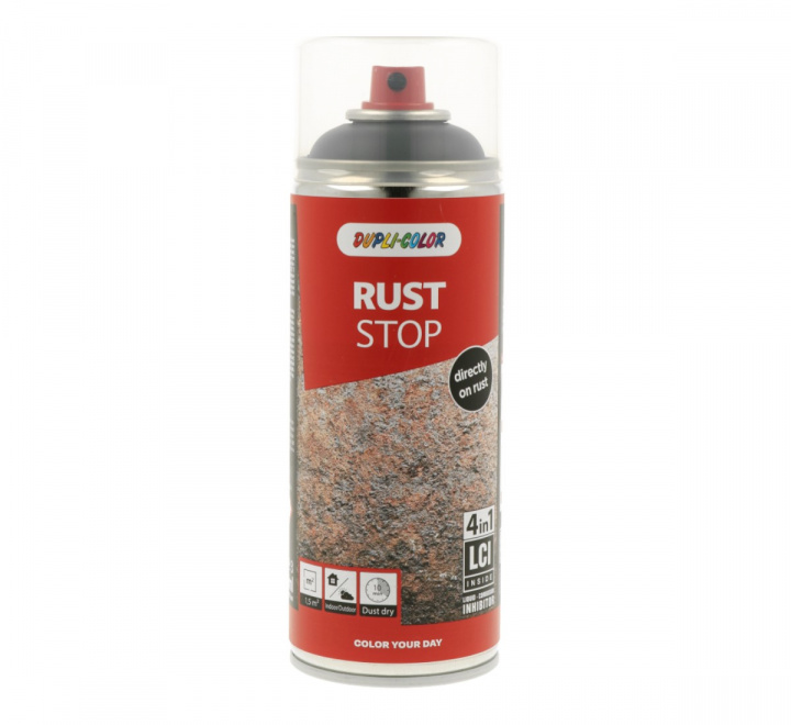Rust Stop Black RAL 7016 Sidenmatt 400ml i gruppen Spray / Sprayfärg / Rost stopp hos Spraycan Sweden AB (103638)