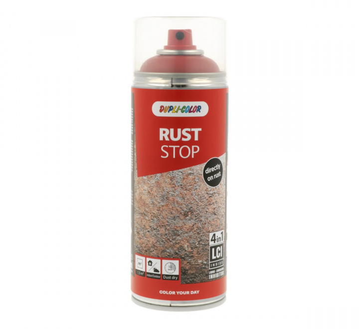 Rust Stop Black RAL 3000 Sidenmatt 400ml i gruppen Spray / Sprayfärg / Rost stopp hos Spraycan Sweden AB (179303)