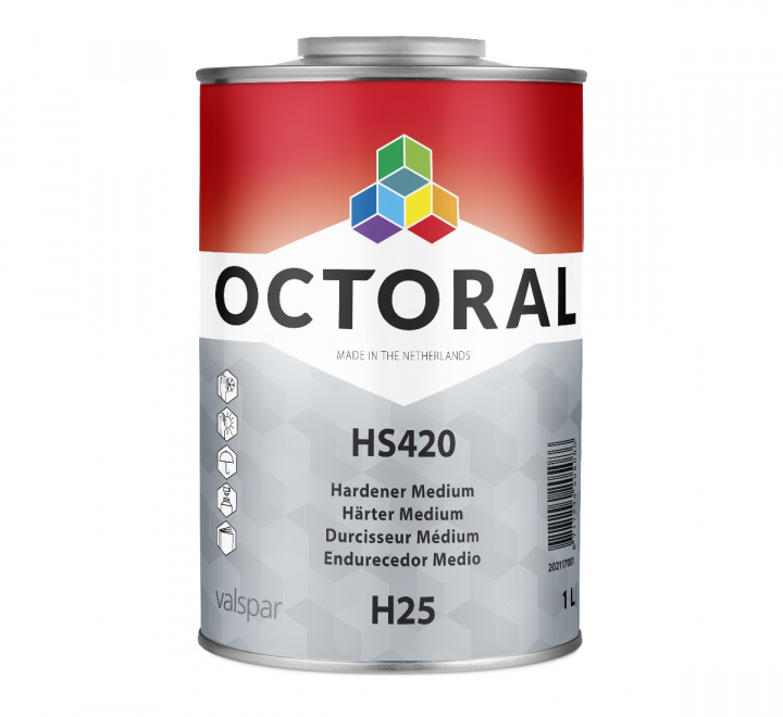 Octoral H25 HS420 Härdare Medium 1L i gruppen Billackering / Härdare hos Spraycan Sweden AB (202117001)