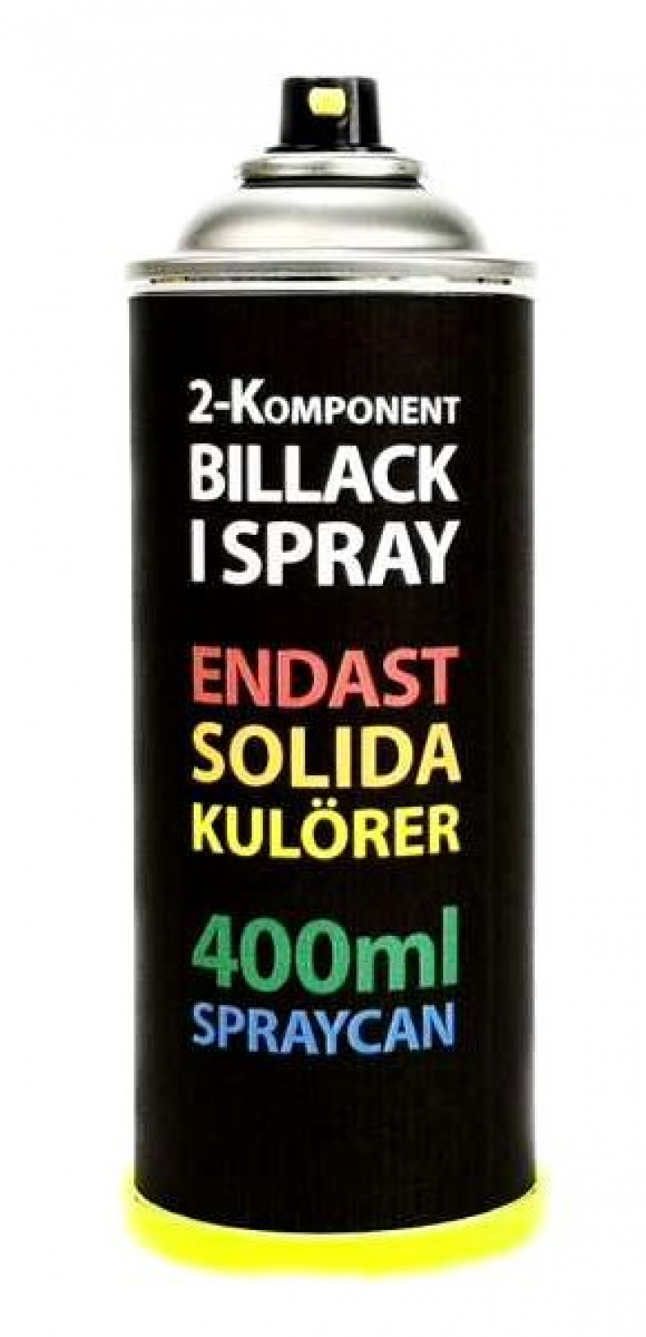 2k billack p sprayburk 400ml | Slitstark och tlig billack efter frgkod