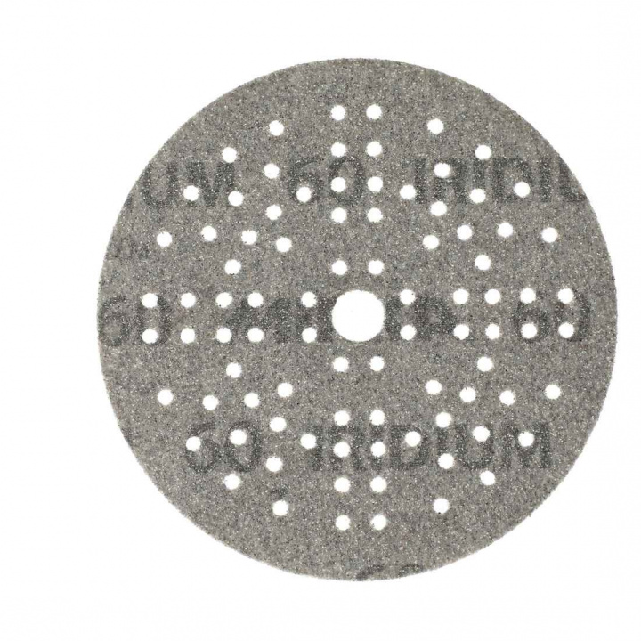 Iridium sliprondell, papperbas 125mm korn 60