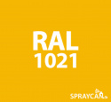Vattenbaserad Spray Gul RAL 1021 350 ml