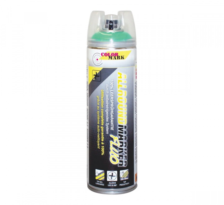 Colormark Allroundmarker Fluo Grön 500 ml i gruppen Spray / Markeringsfärg / Markeringsfärg hos Spraycan Sweden AB (257650)