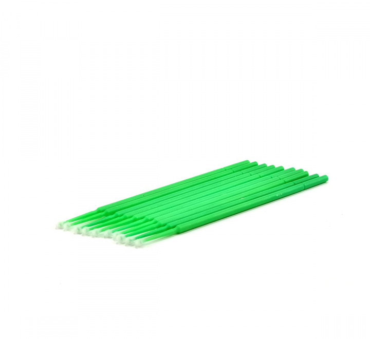 Touch Up Pensel Grön - Standard 10-pack i gruppen Bättringsfärg till bil / Lackstift / Stenskottspenslar hos Spraycan Sweden AB (3-116-0100-10)
