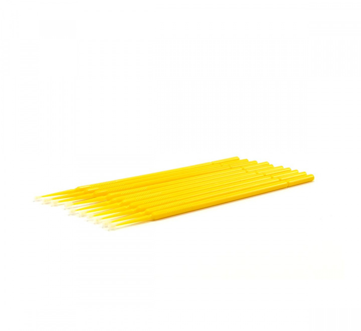 Touch Up Pensel Gul - Fin 10-pack i gruppen Bättringsfärg till bil / Lackstift / Stenskottspenslar hos Spraycan Sweden AB (3-117-0100-10)
