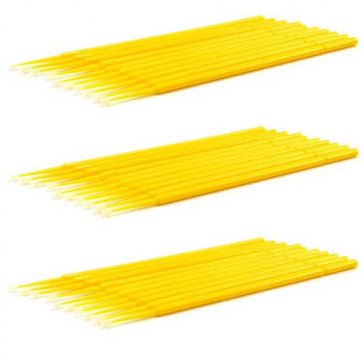 Touch Up Pensel Gul -Fin 30-pack i gruppen Bättringsfärg till bil / Lackstift / Stenskottspenslar hos Spraycan Sweden AB (3-117-0100-30-fin)