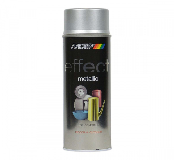 Metallic Silver 400 ml i gruppen Spray / Kulörer / Metallic hos Spraycan Sweden AB (302504)