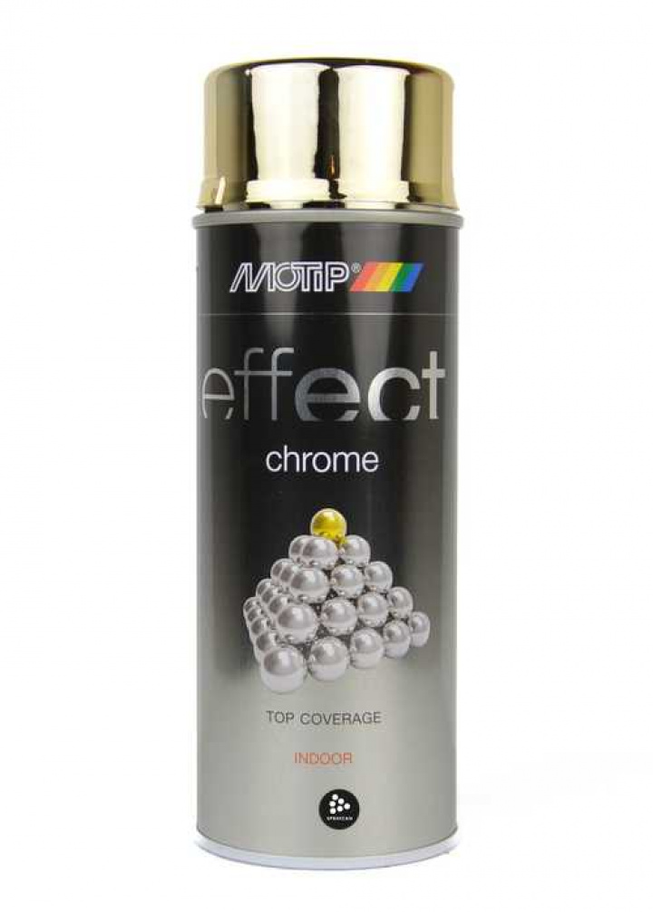 Chrome Guld 400 ml i gruppen Spray / Sprayfärg / Krom Effekt hos Spraycan Sweden AB (302603)