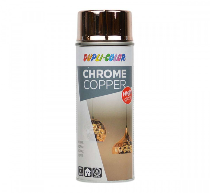 Dupli-Color Chrome Copper 400 ml. Sprayfärg koppar med kromglans