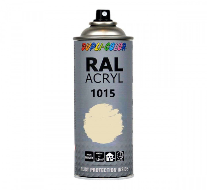 RAL 1015 Light Ivory 400 ml i gruppen Spray / Kulörer / RAL-Kulörer hos Spraycan Sweden AB (349515)