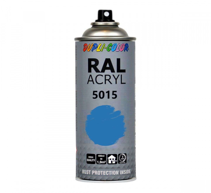 Dupli-Color Sprayfärg RAL-färg 5015 Sky Blue 400 ml