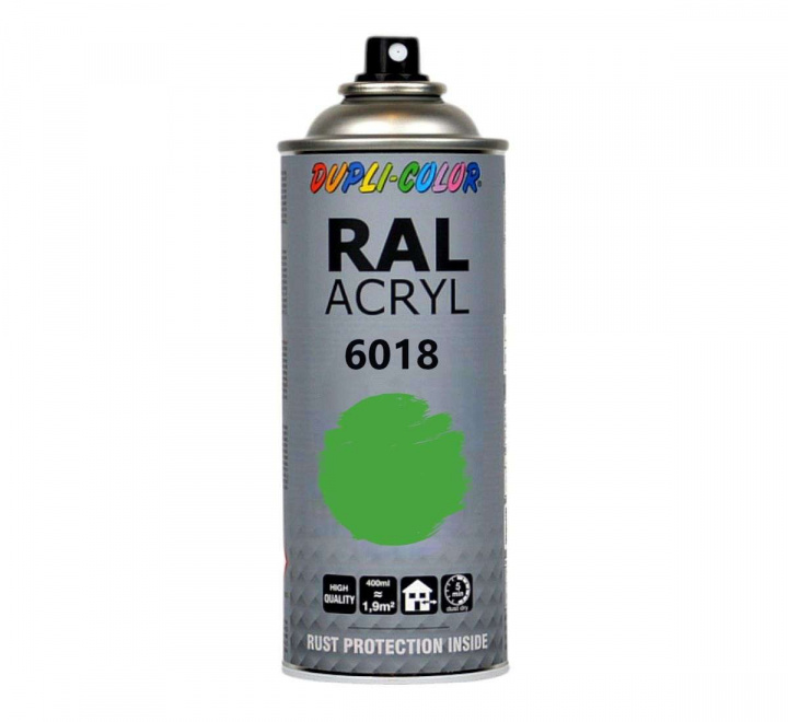 RAL 6018 Yellow Green Sprayfärg 400 ml. Dupli-Color RAL Acryl