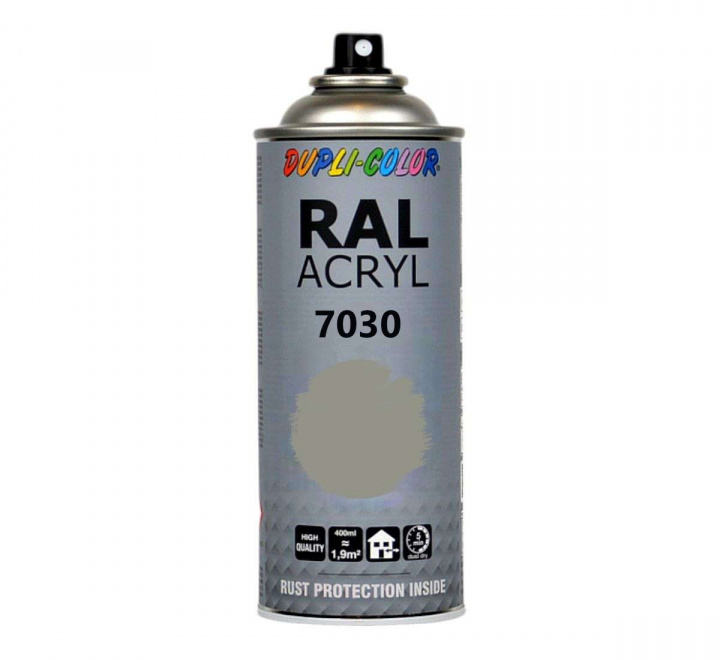 RAL 7030 Stone Grey | Högkvalitativ akryllack i sprayburk 400 ml, Dupli-Color