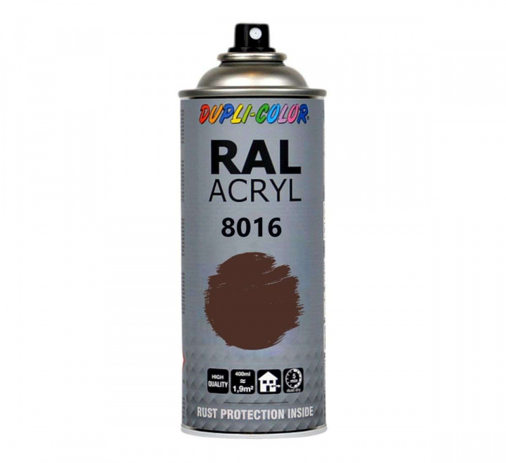 Dupli-Color RAL Acryl | Sprayfärg RAL 8016 Mahogany Brown