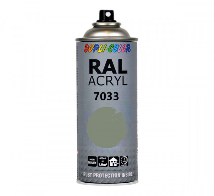 RAL 7033 Sprayfärg i RAL-kulörer 400 ml | Dupli-Color RAL Acryl 