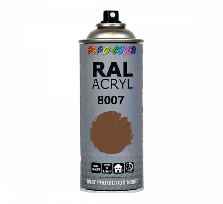 RAL Acryl Dupli-Color | Sprayfärg RAL 8007 Dear Brown