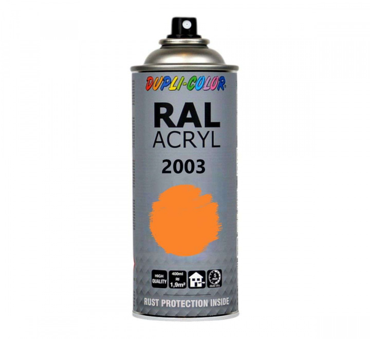 Dupli-Color sprayfärg RAL Akryl. Akryllack RAL 2003 i sprayburk 400 ml