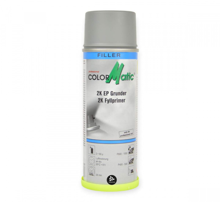 2K Epoxy Primer Filler Tele Grey HG4 200ml i gruppen Spray / Grundfärg / Grundfärg 2-Komponent hos Spraycan Sweden AB (382802BQ)