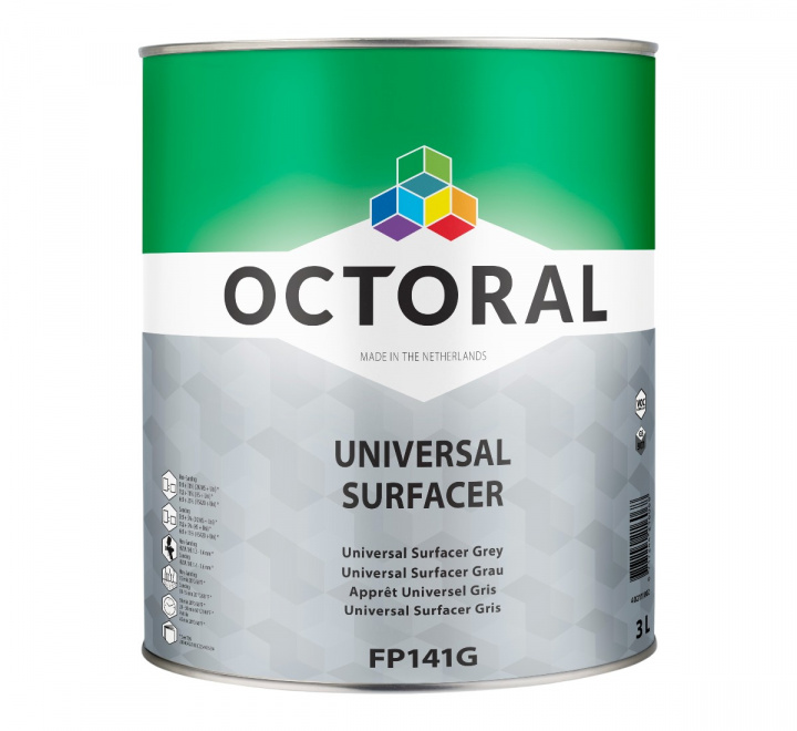Octoral FP141 Universal Surfacer 3L i gruppen Billackering / Grundfärg hos Spraycan Sweden AB (402111002)