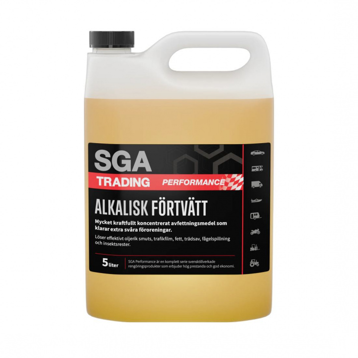 Alkalisk Förtvätt 5-liter i gruppen Fordonsvård / Tvätt & Rengöring / Förtvätt hos Spraycan Sweden AB (485263)