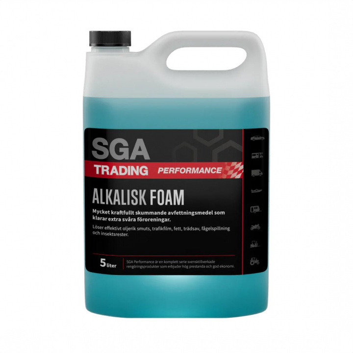 Alkalisk Foam 5-liter i gruppen Fordonsvård / Tvätt & Rengöring / Förtvätt hos Spraycan Sweden AB (485267)
