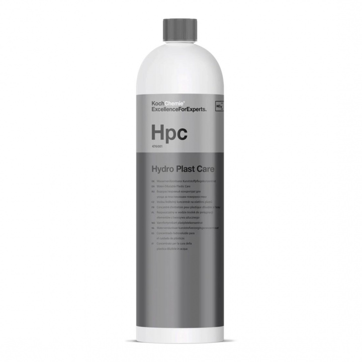 Koch Chemie Hpc Hydro Plast Care 1 liter. Plast och gummivård med justerbar glansnivå.