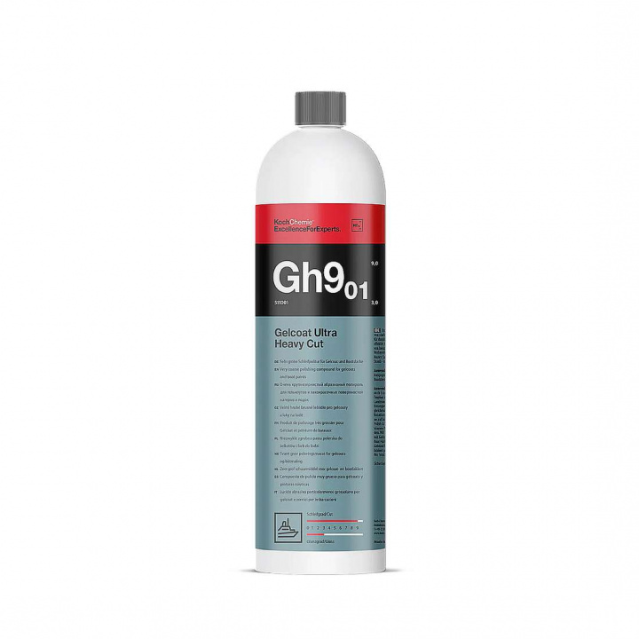 Koch-Chemie Gelcoat Ultra Heavy Cut GH9.01 1-liter i gruppen Fordonsvård / Båtvårdsprodukter / Polermedel Båt hos Spraycan Sweden AB (490459)