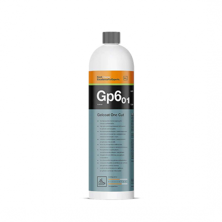 Koch-Chemie Gelcoat One Cut GP6.01 1-liter i gruppen Fordonsvård / Båtvårdsprodukter / Polermedel Båt hos Spraycan Sweden AB (490461)