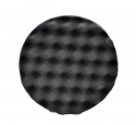 Polerrondell Mjuk Våfflad 150mm Svart