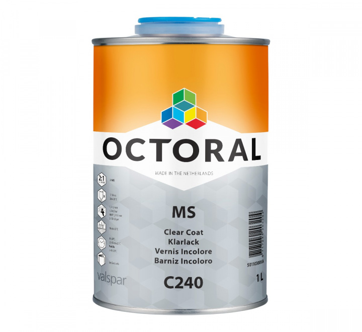 Octoral C240 MS Klarlack 1L i gruppen Billackering / Klarlack hos Spraycan Sweden AB (501103001)