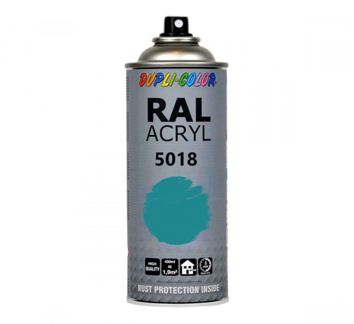 RAL 5018 Turkosblå Sprayfärg 400 ml