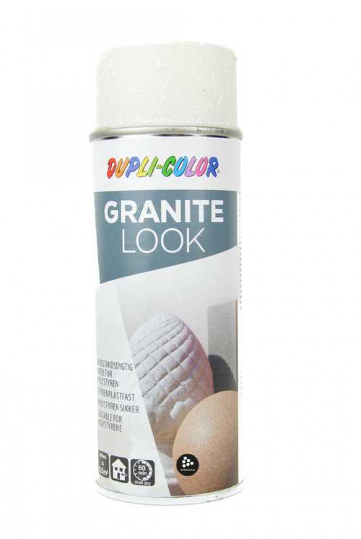 Granit Spray Vit för dekorationsmålning