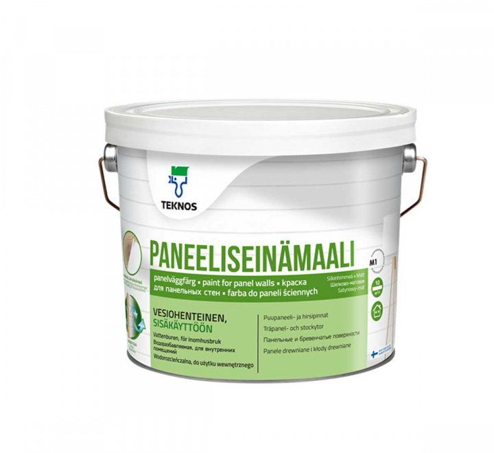 Panelfärg Vägg Vit 2,7 L i gruppen Målarfärg / Inomhus / Vägg & Tak hos Spraycan Sweden AB (6330001003)
