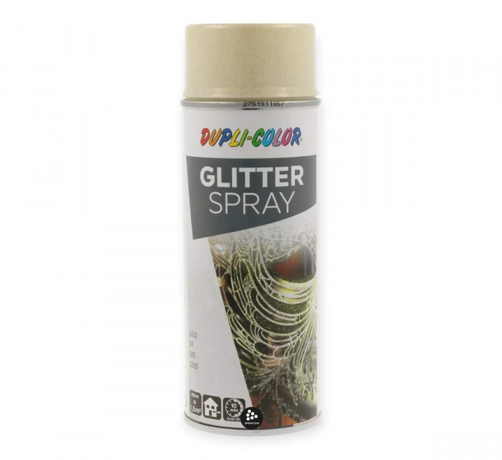 Glitterfrg Guld 400ml i gruppen Spray / Hobby / Glitterspray hos Spraycan Sweden AB (685057)