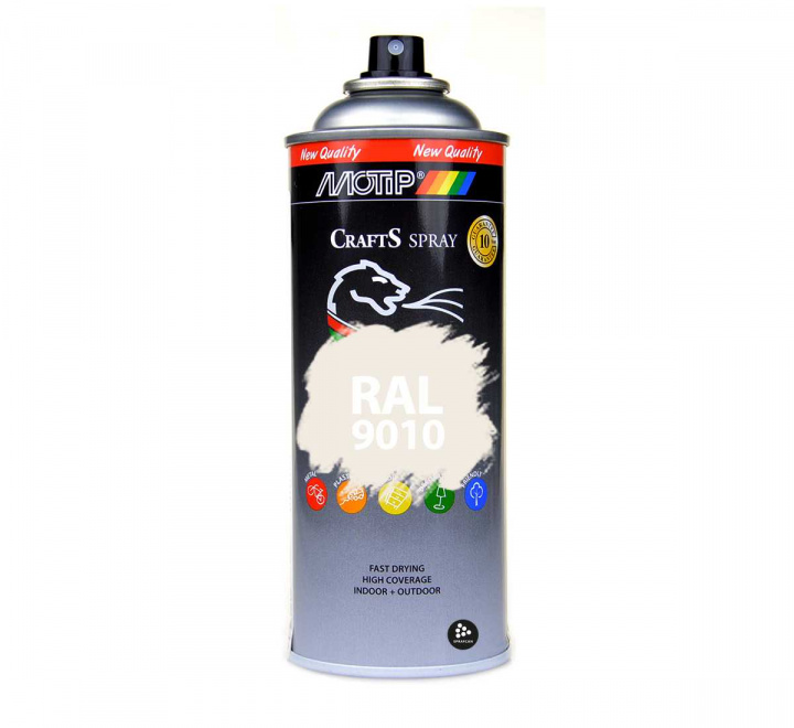 RAL 9010 Pure White | Matt Sprayfrg 400 ml
