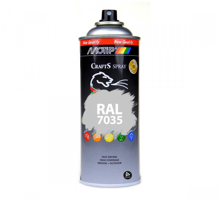 RAL 7035 Light Grey | Ljusgr sprayfrg 400 ml
