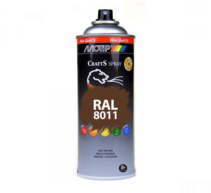 RAL 8011 Nut Brown | Sprayfrg 400 ml